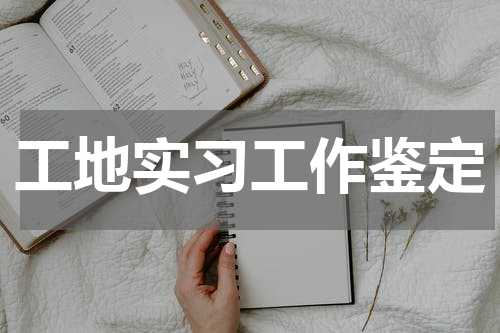 工地实习工作鉴定