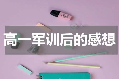 高一军训后的感想