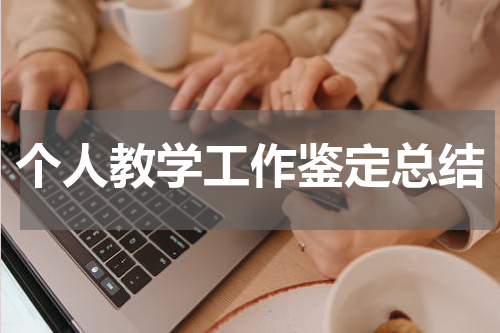 个人教学工作鉴定总结