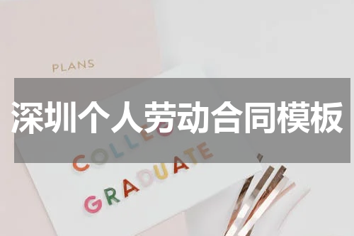 深圳个人劳动合同模板