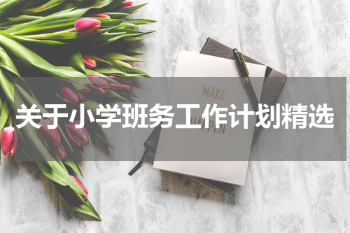 关于小学班务工作计划精选