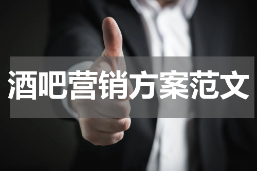 酒吧营销方案范文