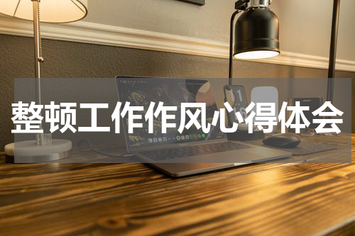 整顿工作作风心得体会