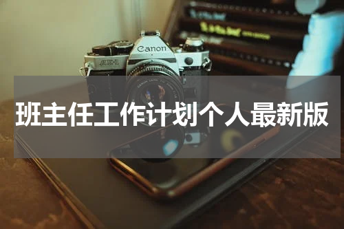 班主任工作计划个人最新版