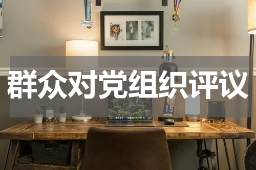 群众对党组织评议