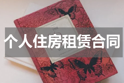 个人住房租赁合同