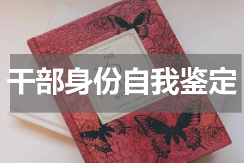 干部身份自我鉴定