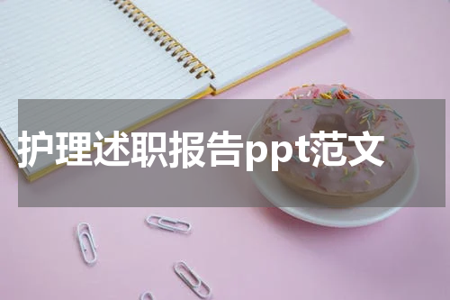 护理述职报告ppt范文