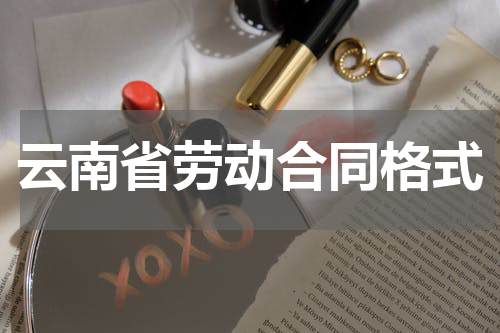 云南省劳动合同格式