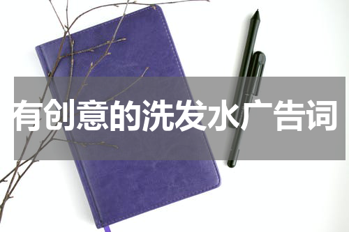 有创意的洗发水广告词