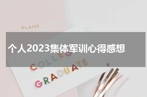 个人2023集体军训心得感想