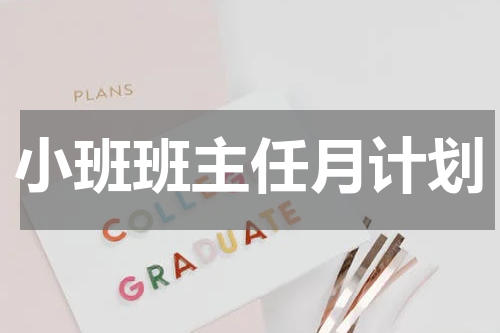 小班班主任月计划