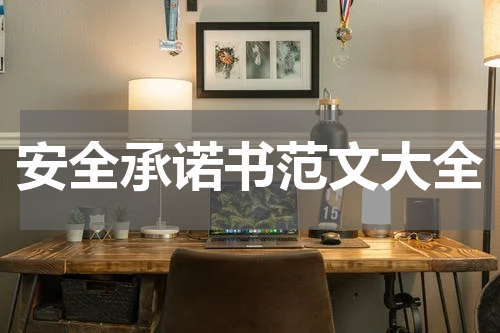 安全承诺书范文大全