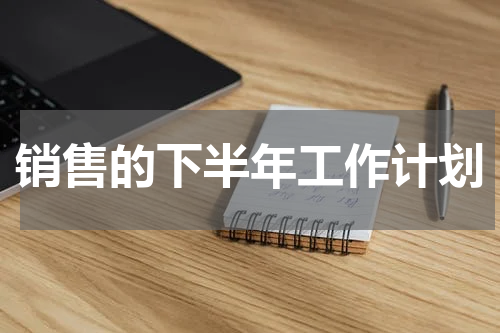 销售的下半年工作计划