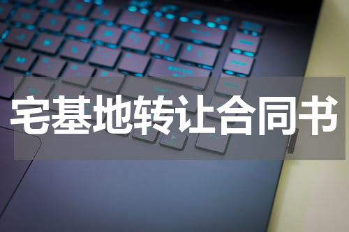 宅基地转让合同书