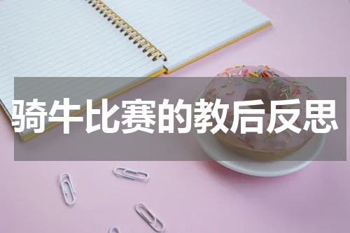 骑牛比赛的教后反思