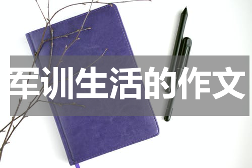 军训生活的作文