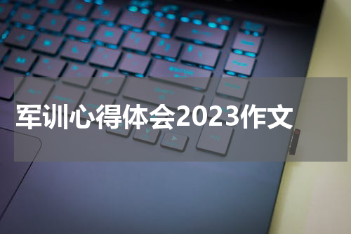 军训心得体会2023作文