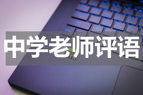 中学老师评语