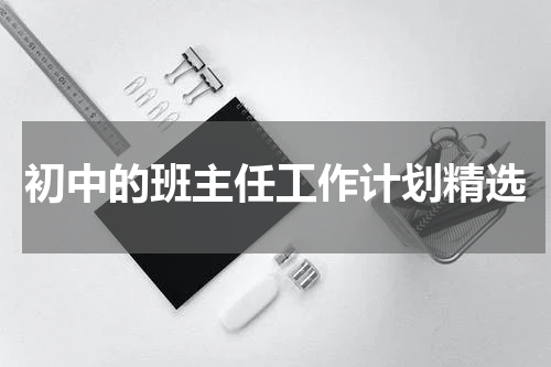初中的班主任工作计划精选