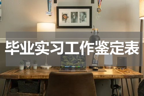 毕业实习工作鉴定表