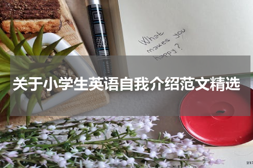 关于小学生英语自我介绍范文精选