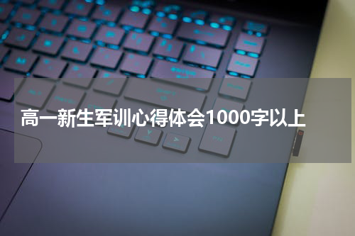 高一新生军训心得体会1000字以上