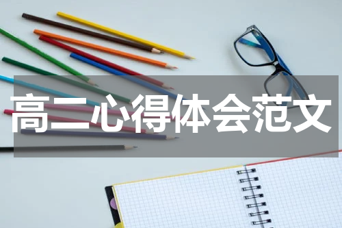高二心得体会范文