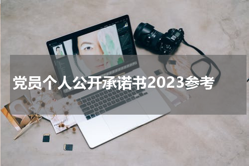 党员个人公开承诺书2023参考