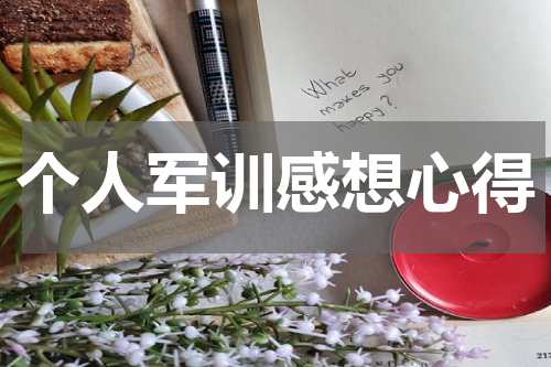 个人军训感想心得