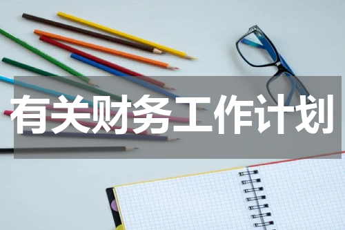 有关财务工作计划