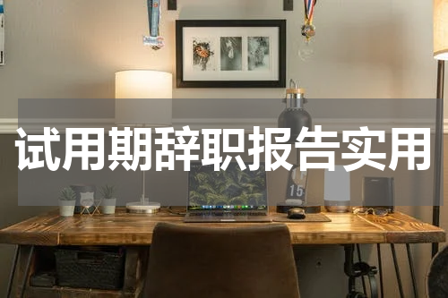 试用期辞职报告实用