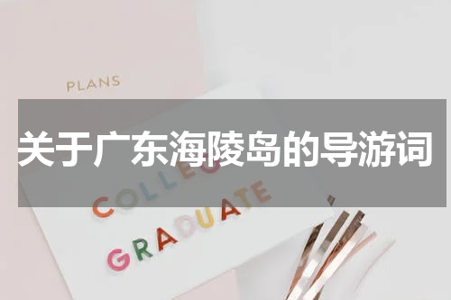 关于广东海陵岛的导游词