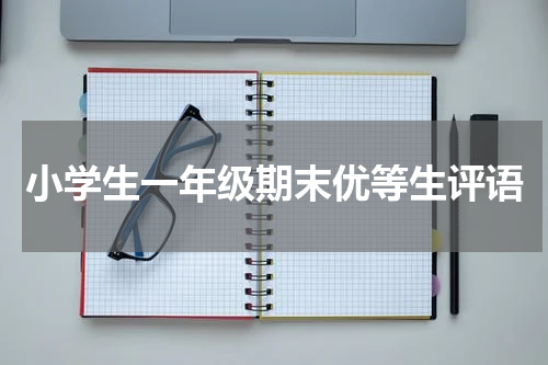 小学生一年级期末优等生评语