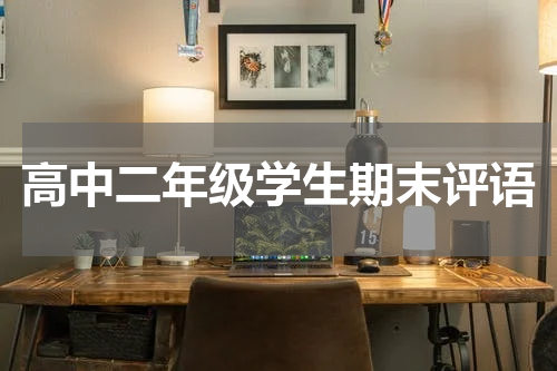 高中二年级学生期末评语