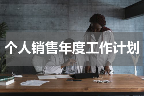 个人销售年度工作计划