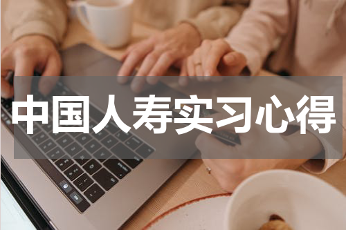 中国人寿实习心得