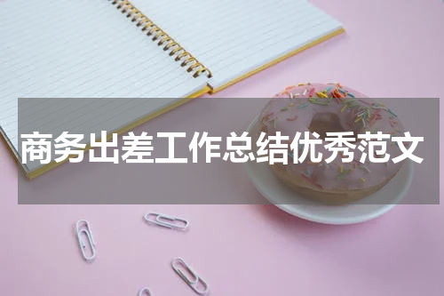 商务出差工作总结优秀范文