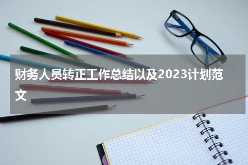 财务人员转正工作总结以及2023计划范文