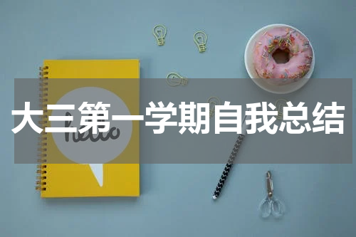 大三第一学期自我总结