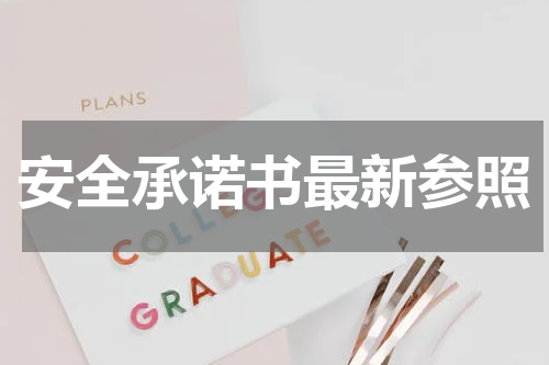 安全承诺书最新参照