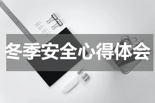 冬季安全心得体会