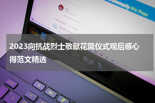 2023向抗战烈士敬献花篮仪式观后感心得范文精选