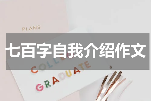 七百字自我介绍作文