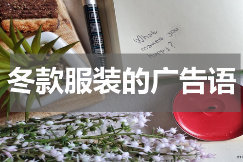 冬款服装的广告语