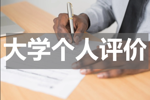 大学个人评价