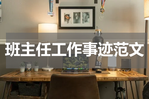 班主任工作事迹范文
