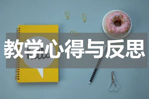 教学心得与反思