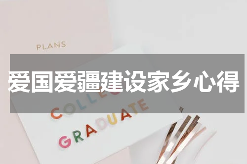 爱国爱疆建设家乡心得