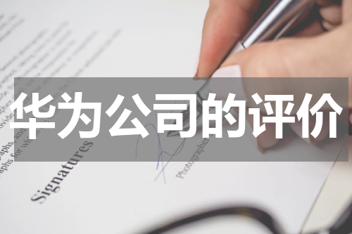 华为公司的评价